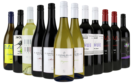 6 bottles of our fanciest wines.