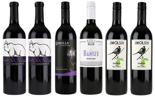 6 bottles of our fanciest wines.