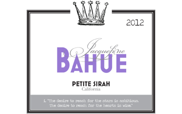 Jacqueline Bahue Petite Sirah California 2012