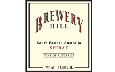 Brewery Hill Shiraz 2010 