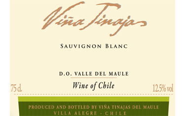 Vina Tinajas Sauvignon Blanc 2011